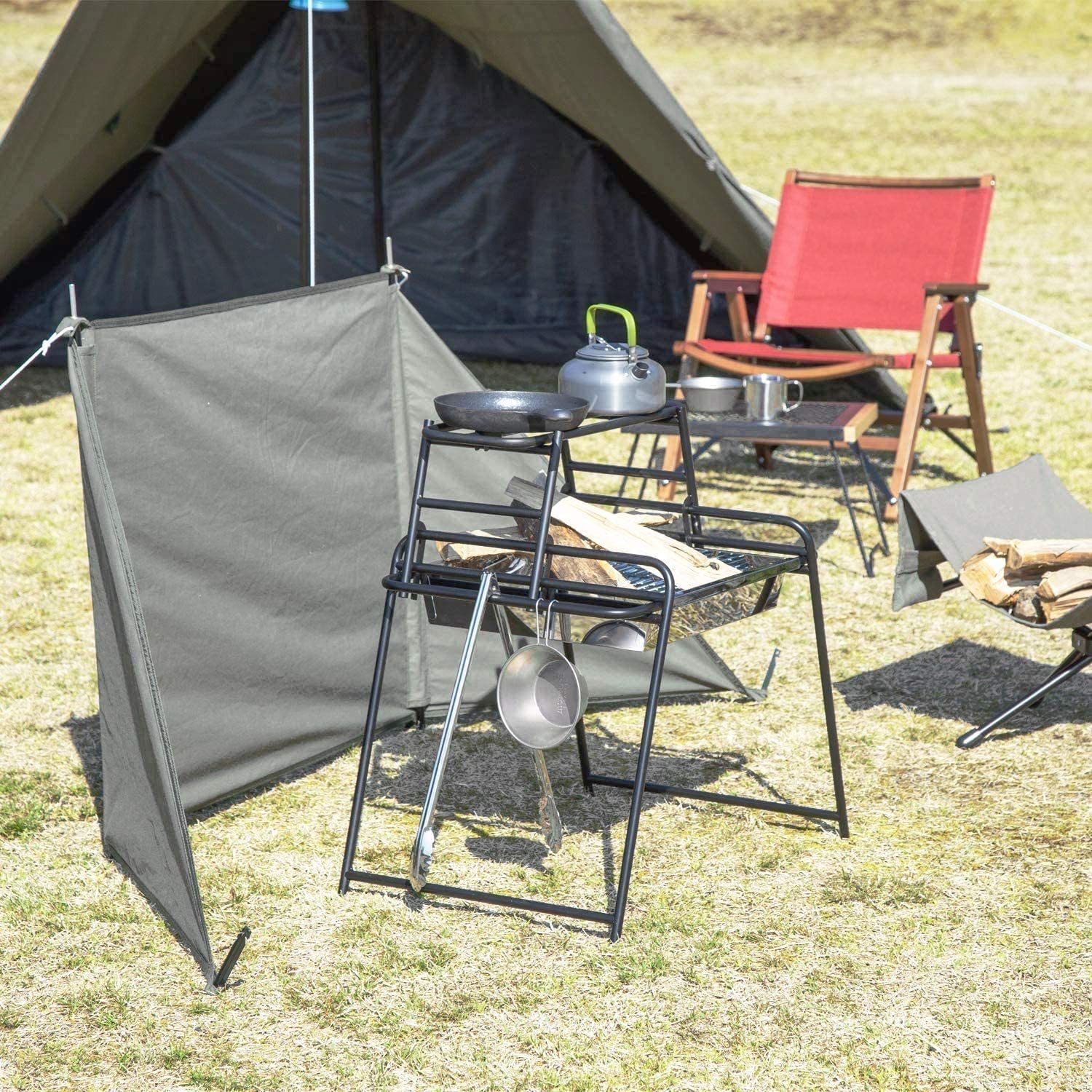 人気提案 ターナー キャンプ フライ返し ミガキ鉄板用 ソロキャンプ メスティン 鍛冶屋の頓珍漢 サイズ